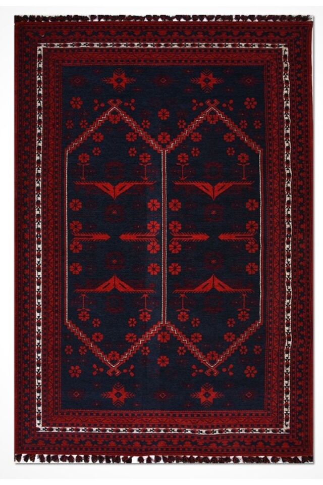 AFGAN HALI SIK DOKUMA TÜY YAPMAYAN ORTA KALINLIKTA ÖZEL TEZGAH DOKUMA MUHTEŞEM HALI