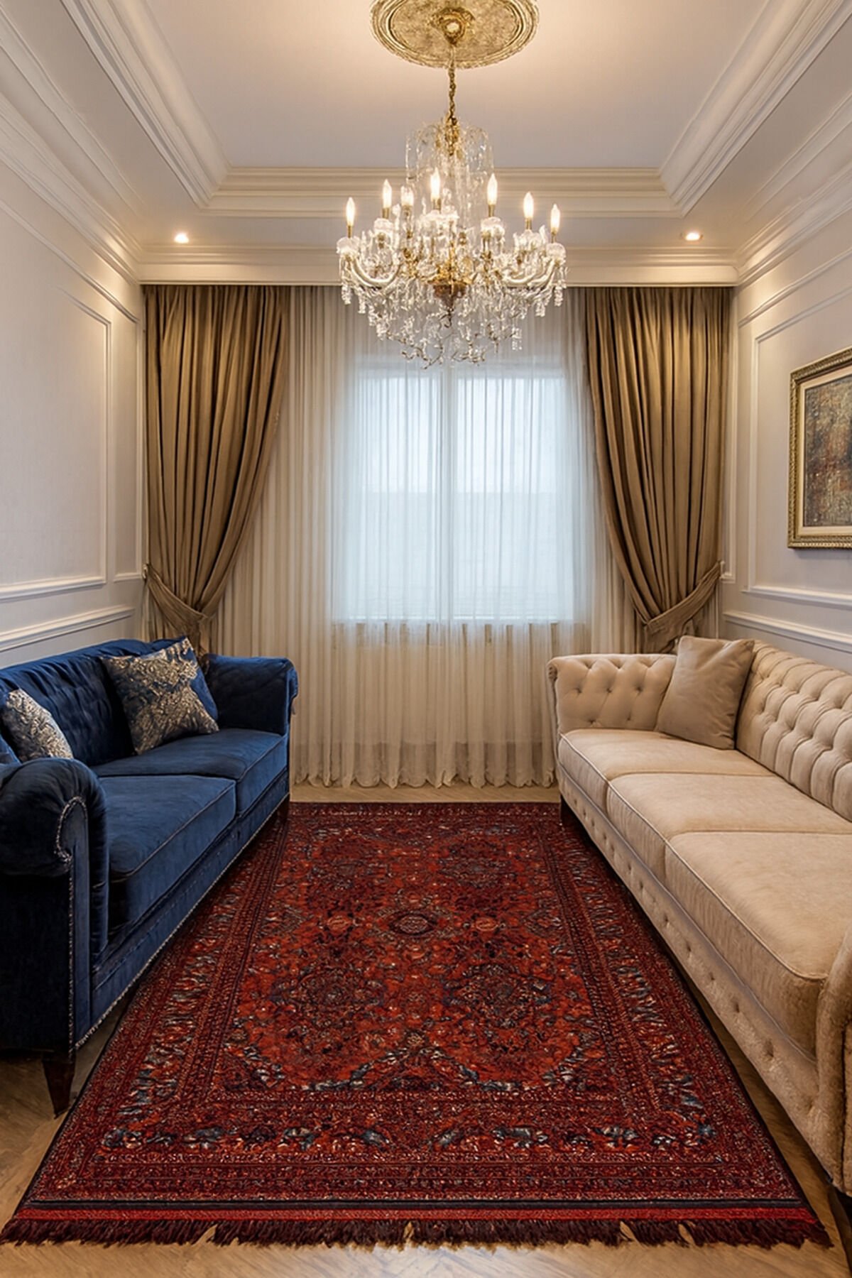 AFGAN HALI DOKUMA TÜY YAPMAYAN ORTA KALINLIKTA ÖZEL TEZGAH DOKUMA MUHTEŞEM HALI