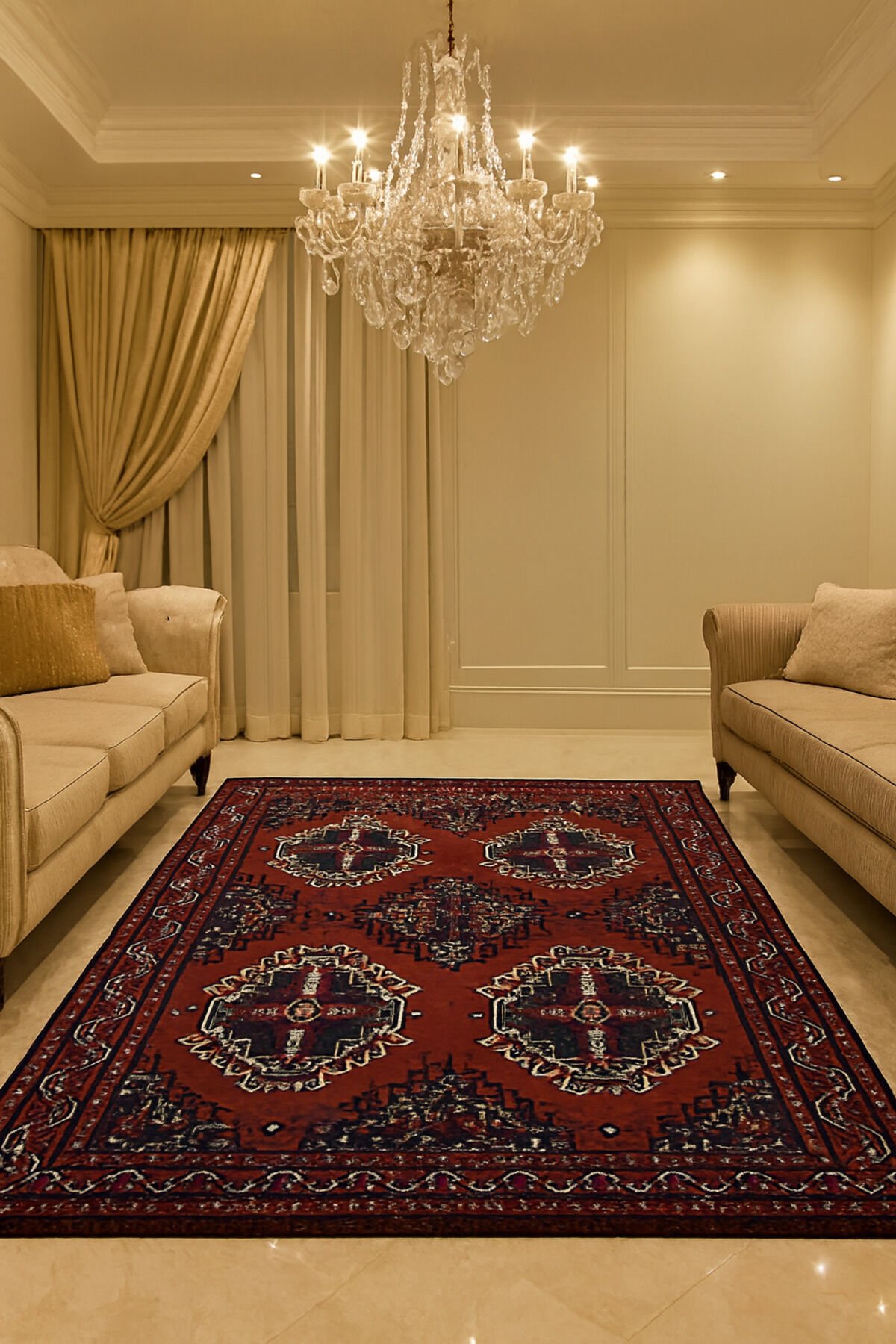 AFGAN HALI DOKUMA TÜY YAPMAYAN ORTA KALINLIKTA ÖZEL TEZGAH DOKUMA MUHTEŞEM HALI