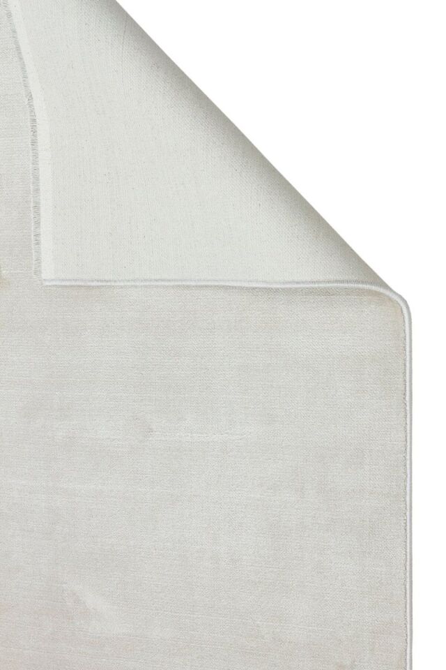 Apex Platin Yüksek Kalite Ipek Bambu Parıltılı Düz Renk Halı Premium Salon Halısı Renkli - 200 X 300