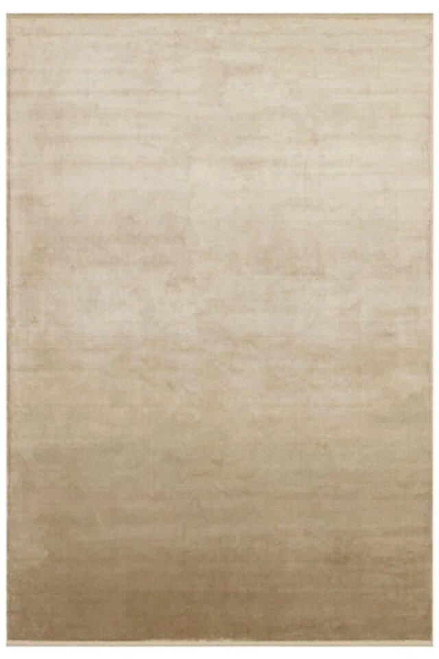 APEX PLATİN ALTIN RENGİ Yüksek Kalite Ipek Bambu Parıltılı Düz Renk Halı Premium Salon Halısı Bej Gold Altin - 240 X 340