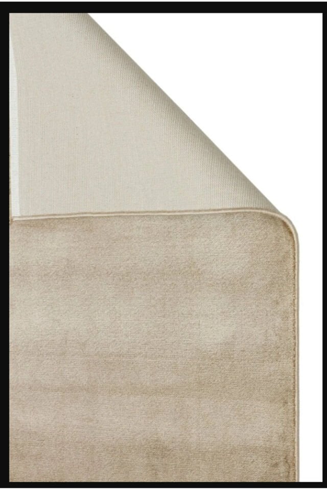 APEX PLATİN ALTIN RENGİ Yüksek Kalite Ipek Bambu Parıltılı Düz Renk Halı Premium Salon Halısı Bej Gold Altin - 300 X 400