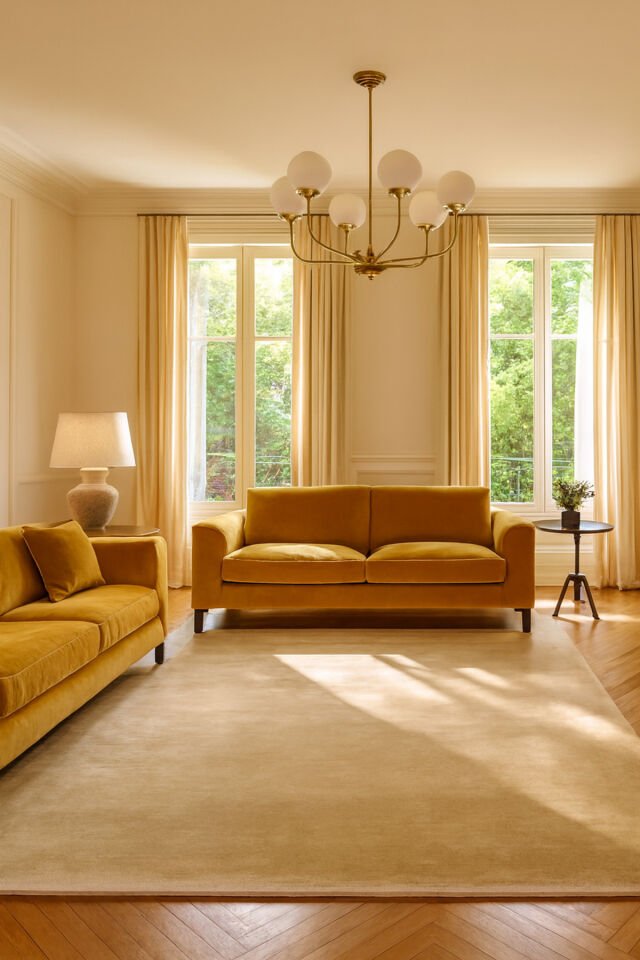 APEX PLATİN ALTIN RENGİ Yüksek Kalite Ipek Bambu Parıltılı Düz Renk Halı Premium Salon Halısı Bej Gold Altin - 200 X 300