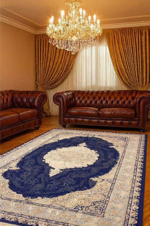 İMPARATOR İPEK AKRİLİK IŞILTILI ORTA KALINLIKTA MUHTEŞEM SALON HALISI