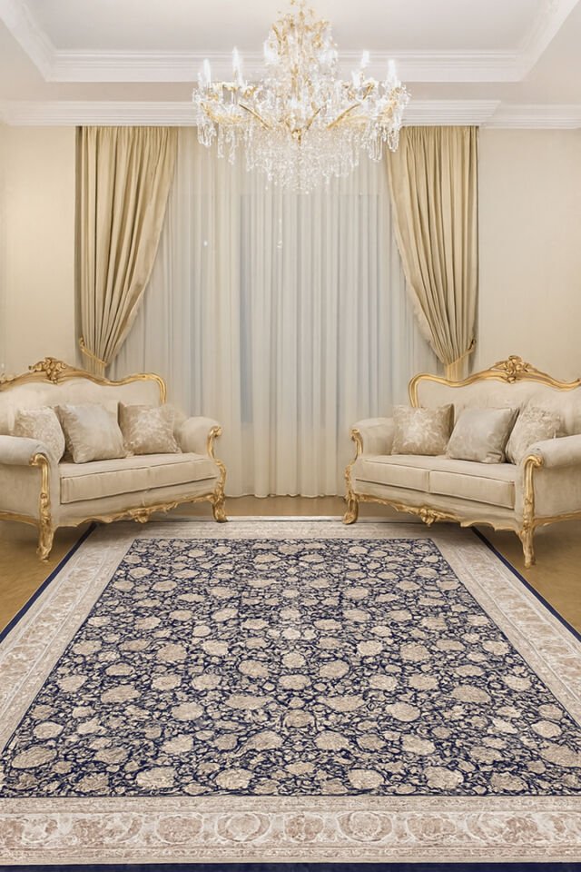 İMPARATOR İPEK AKRİLİK IŞILTILI ORTA KALINLIKTA MUHTEŞEM SALON HALISI