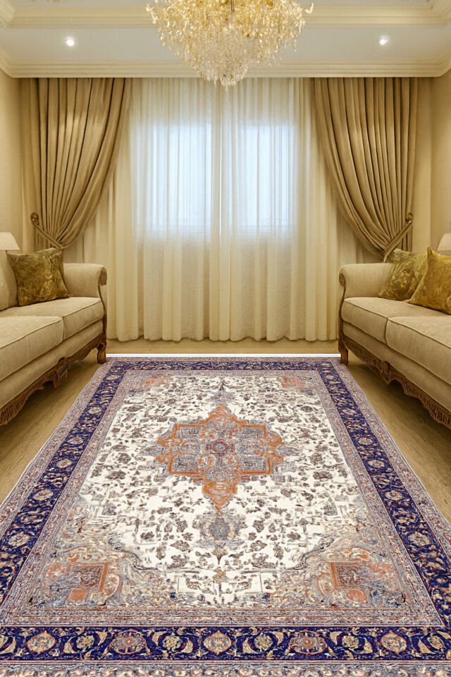 İMPARATOR İPEK AKRİLİK IŞILTILI ORTA KALINLIKTA MUHTEŞEM SALON HALISI