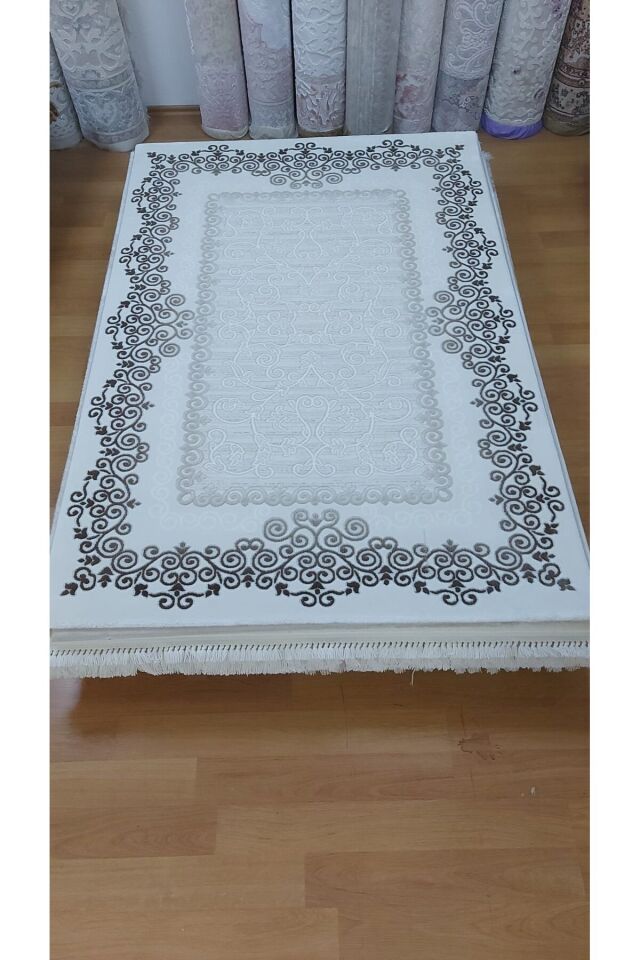 HALI SARAY SIK DOKUMA KALIN SERİ SONU HALI Si̇yah - 120 X 180