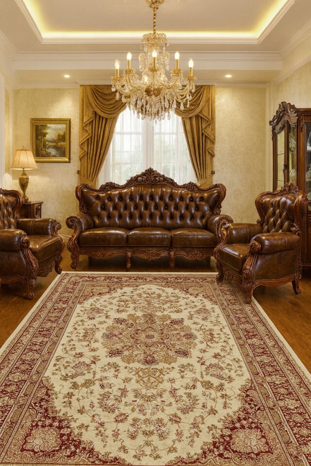 HÜNKAR ORTA KALINLIKTA YÜKSEK KALİTE AKRİLİK DOKUMA HALI