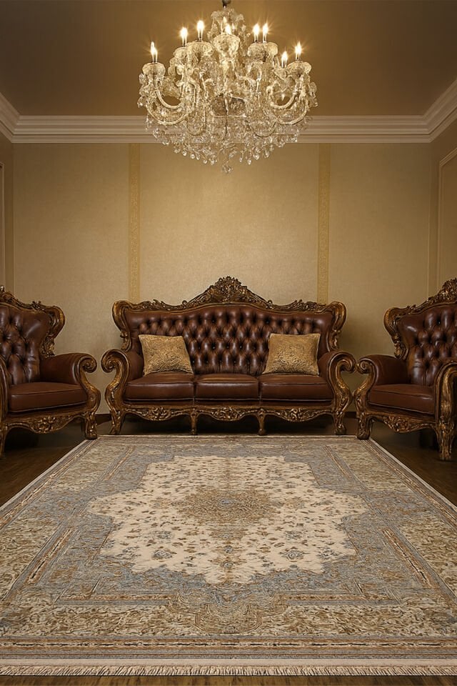 HÜNKAR ORTA KALINLIKTA YÜKSEK KALİTE AKRİLİK DOKUMA HALI