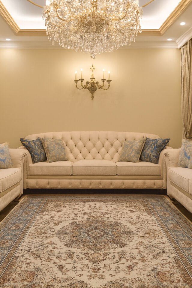 HÜNKAR ORTA KALINLIKTA YÜKSEK KALİTE AKRİLİK DOKUMA HALI