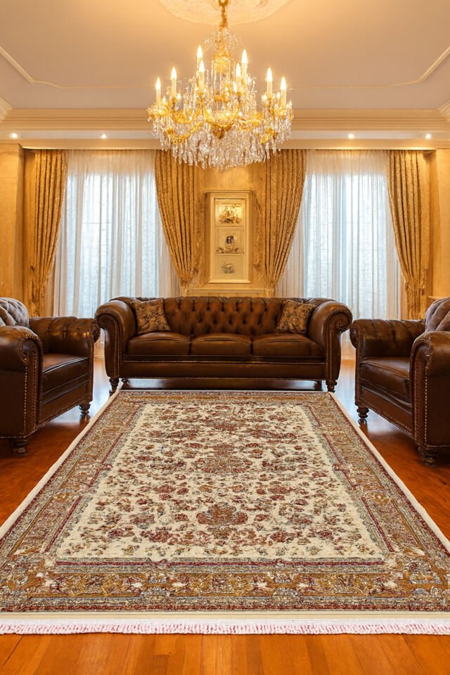 HÜNKAR ORTA KALINLIKTA YÜKSEK KALİTE AKRİLİK DOKUMA HALI