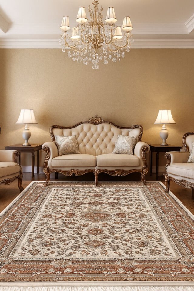 HÜNKAR ORTA KALINLIKTA YÜKSEK KALİTE AKRİLİK DOKUMA HALI