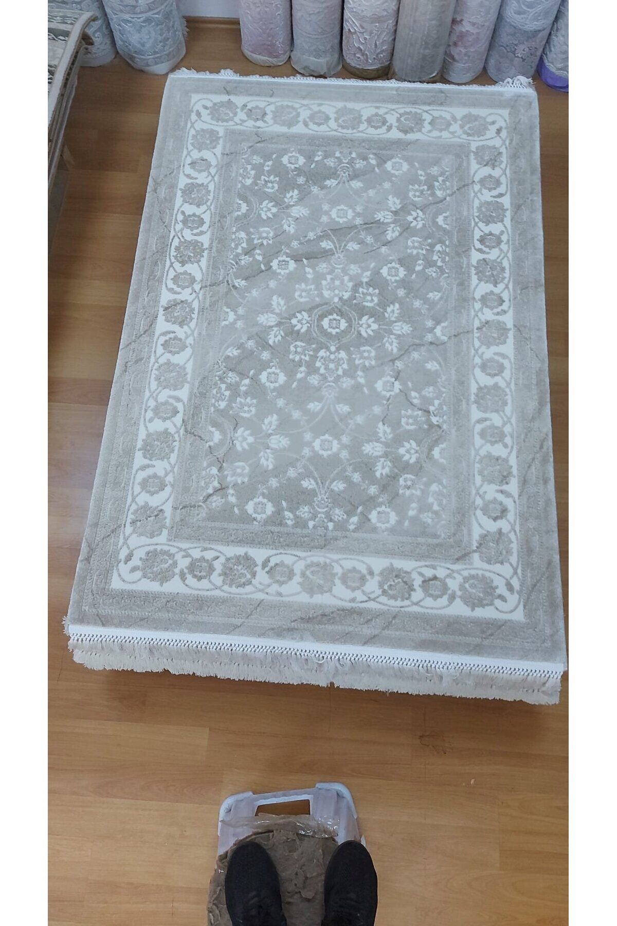 HALI SARAY SIK DOKUMA KALIN SERİ SONU HALI Kahverengi̇ - 120 X 180