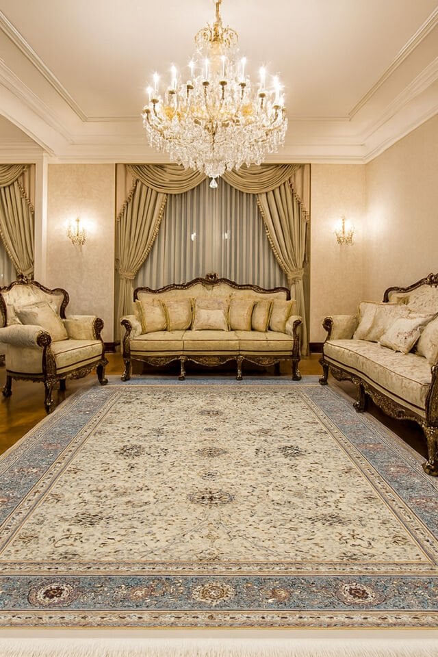 HÜNKAR ORTA KALINLIKTA YÜKSEK KALİTE AKRİLİK DOKUMA HALI