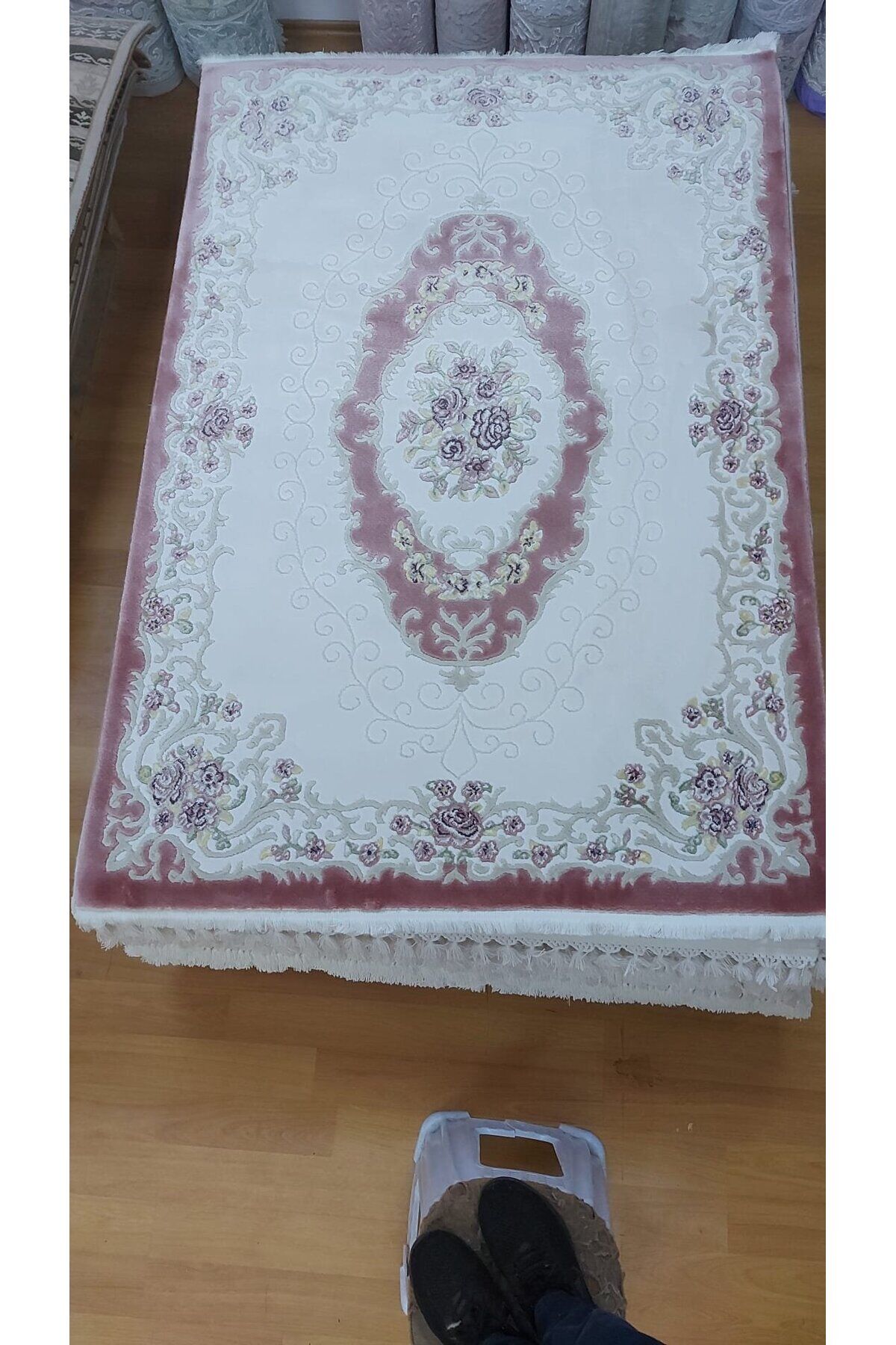 HALI SARAY SIK DOKUMA KALIN SERİ SONU HALI Kirmizi - 120 X 180
