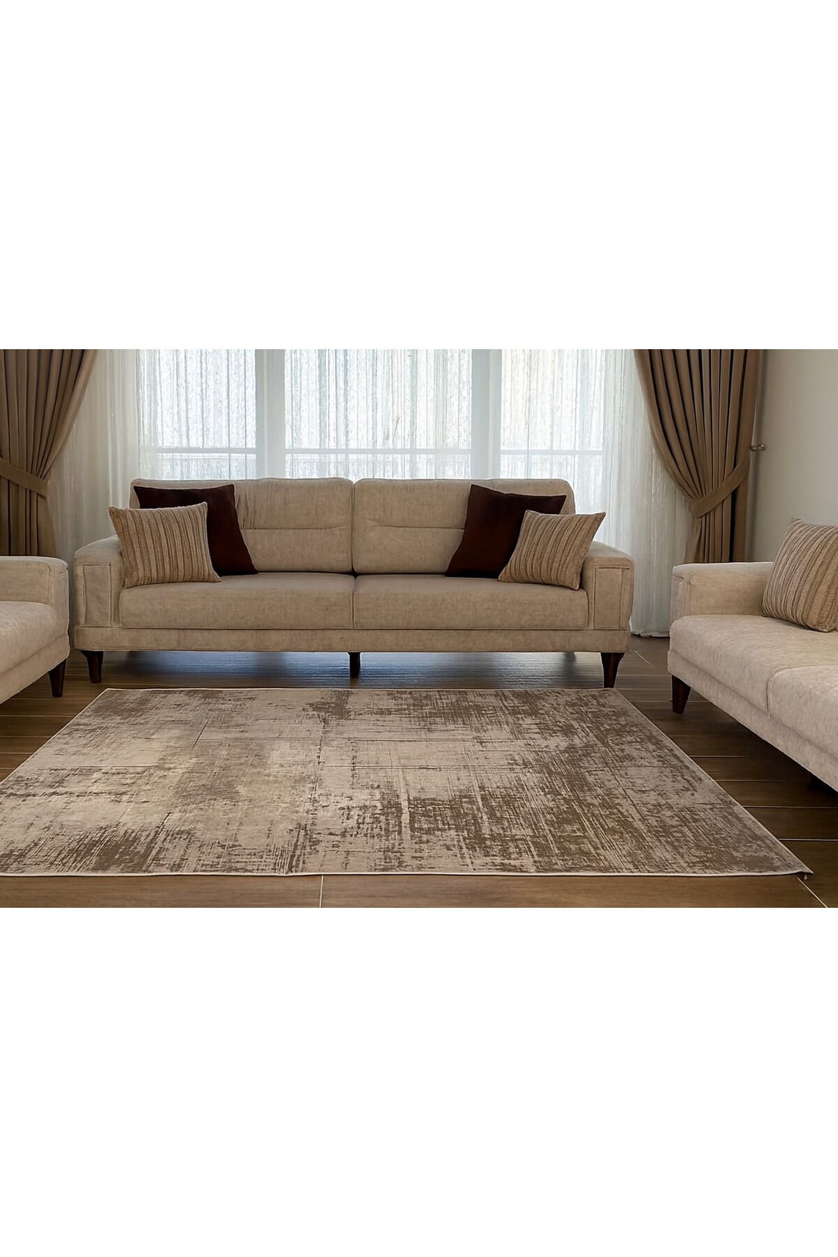 halı saray sık dokuma orta kalınlıkta süper akrilik halı 160 X 230