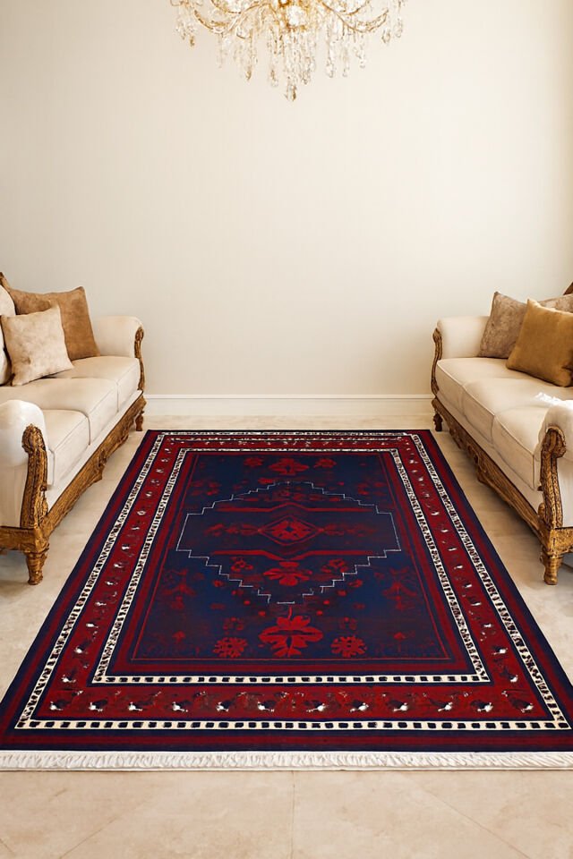 UŞAK SAFİ YÜN ÖZEL DEMİRCİ DOKUMA YÜN HALI