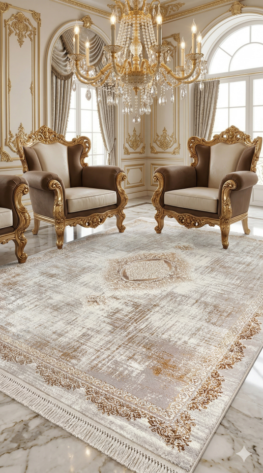 MERİNOS HALI SIK DOKUMA KALIN RODİN SERİSİ  19770 071