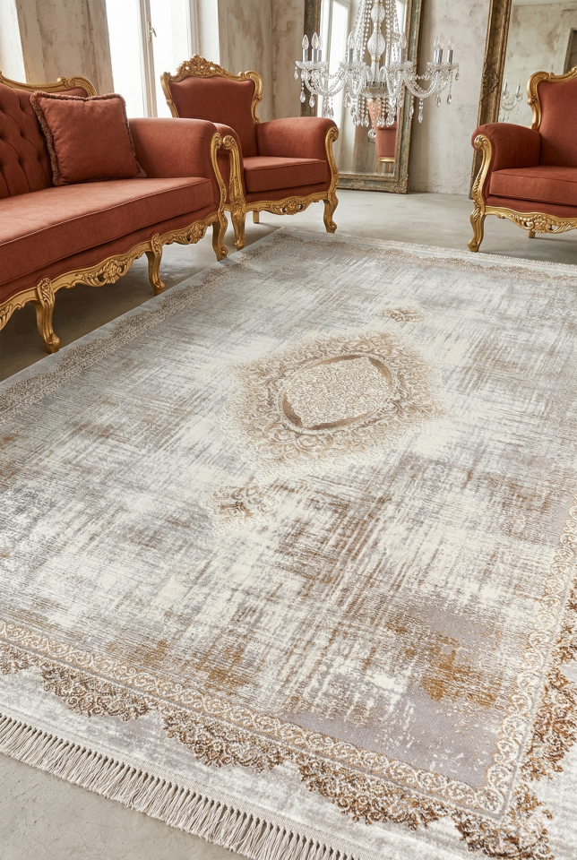 MERİNOS HALI SIK DOKUMA KALIN RODİN SERİSİ  19770 071