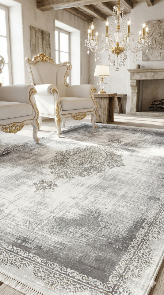 MERİNOS HALI SIK DOKUMA KALIN RODİN SERİSİ 19770 095