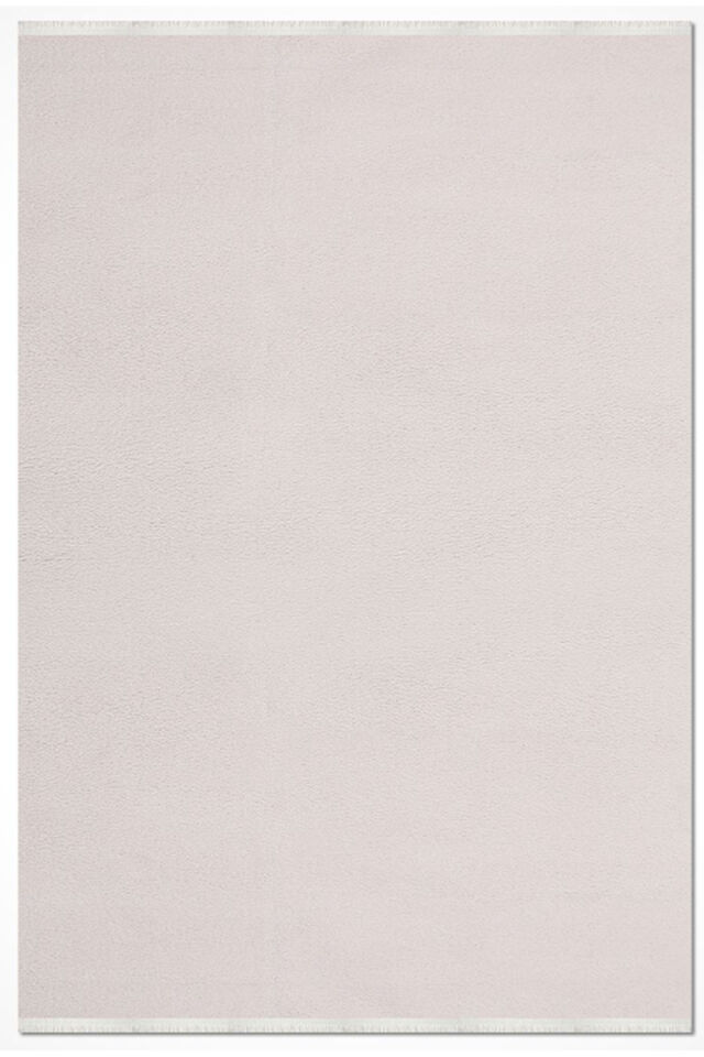 SERFLEX DUVARDAN DUVARA KALİTELİ KALIN YÜKSEK KALİTE AKRİLİK DOKUMA HALI TEMİZLİK SORUNU YOKTUR Beyaz Krem Kirli Beyaz - 200 X 600