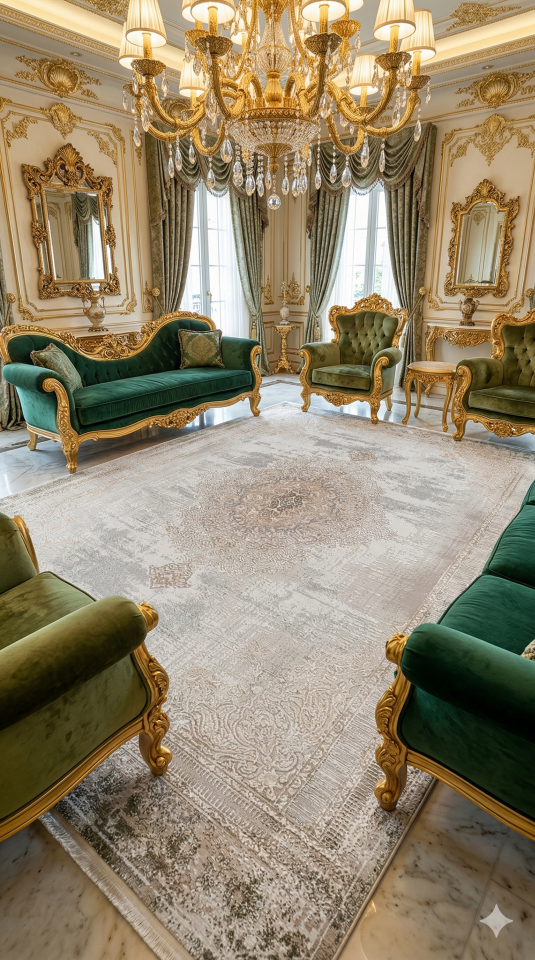 MERİNOS HALI THERAPY SERİSİ 79820 040 YEŞİL TONLU