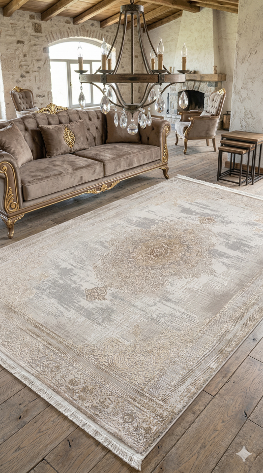 MERİNOS HALI THERAPY SERİSİ 79820 070 VİZON RENK