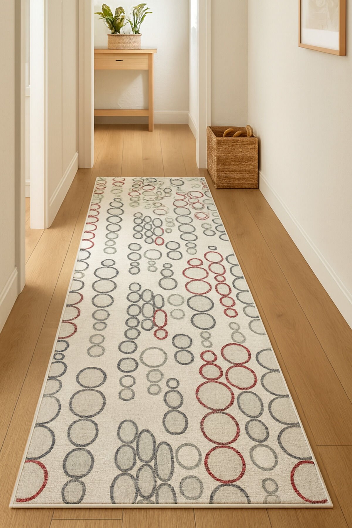 Halı Saray Sık Dokuma Orta Kalınlıkta Halı Beyaz - 100 X 200