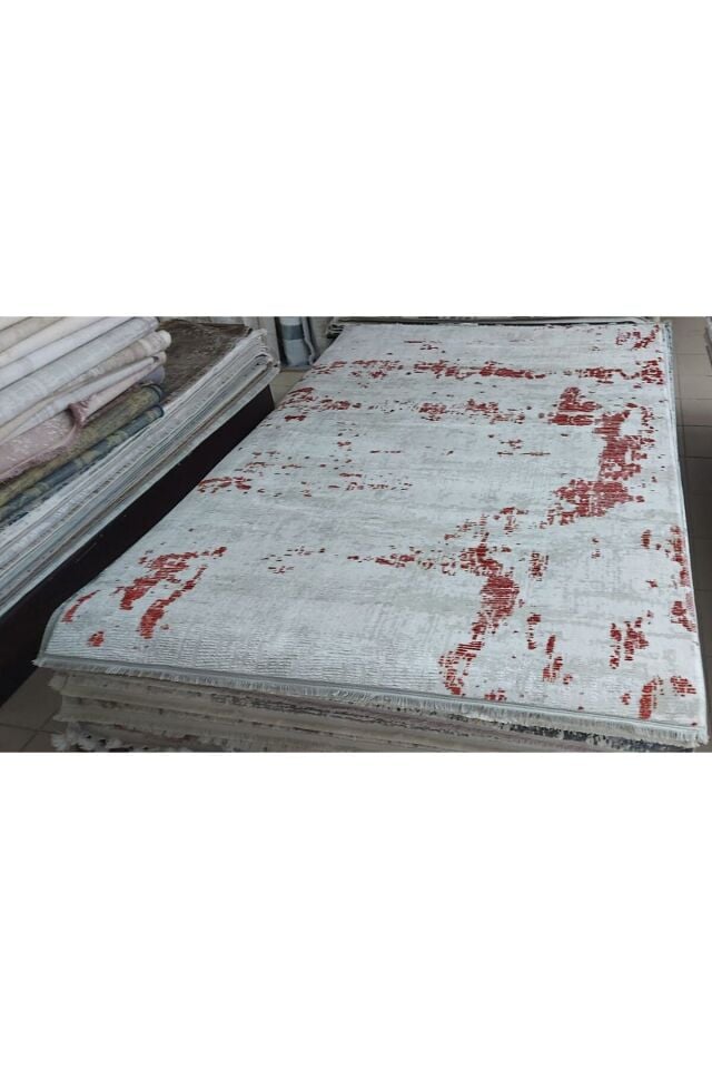 SIK DOKUMA TOZ YAPMAYAN ORTA KALINLIKTA HALI Gri̇ - 160 X 230