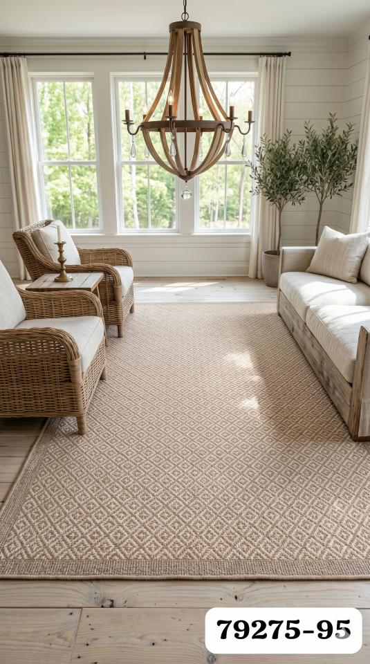 MERİNOS HALI SİSAL SERİSİ  SİSAL HALI YÜKSEK KALİTE DOKUMA ÇOK DAYANIKLI TOZ TÜY YAPMAZ PRATİK HALI 79275 95