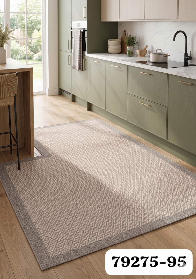 MERİNOS HALI SİSAL SERİSİ  SİSAL HALI YÜKSEK KALİTE DOKUMA ÇOK DAYANIKLI TOZ TÜY YAPMAZ PRATİK HALI 79275 95