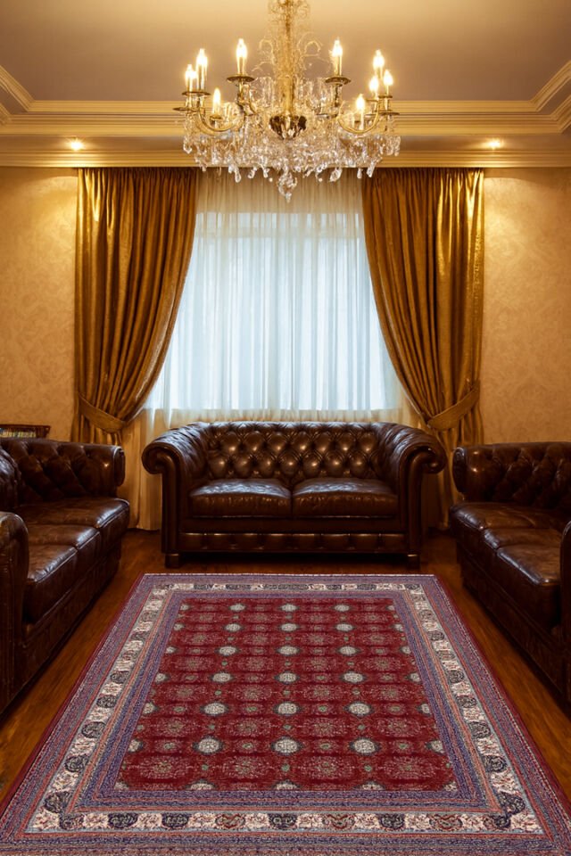 İMPARATOR İPEK AKRİLİK IŞILTILI ORTA KALINLIKTA MUHTEŞEM SALON HALISI