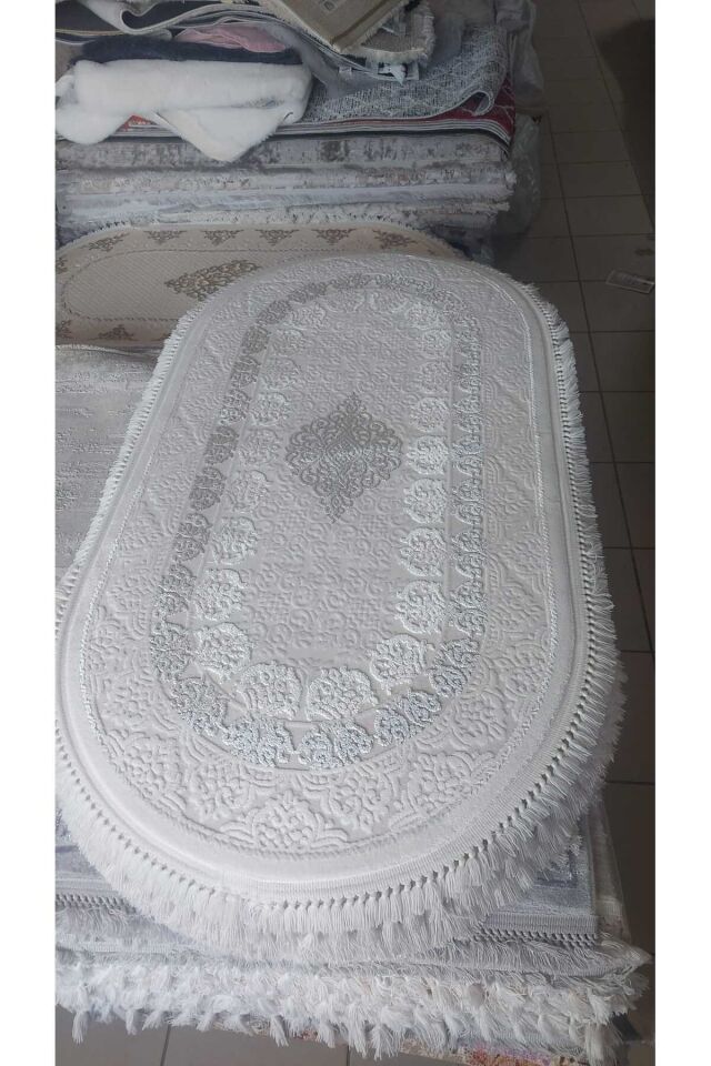 HERA SIK DOKUMA AKRİLİK OVAL HALI