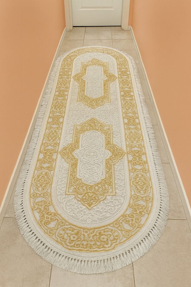 HERA SIK DOKUMA AKRİLİK OVAL HALI