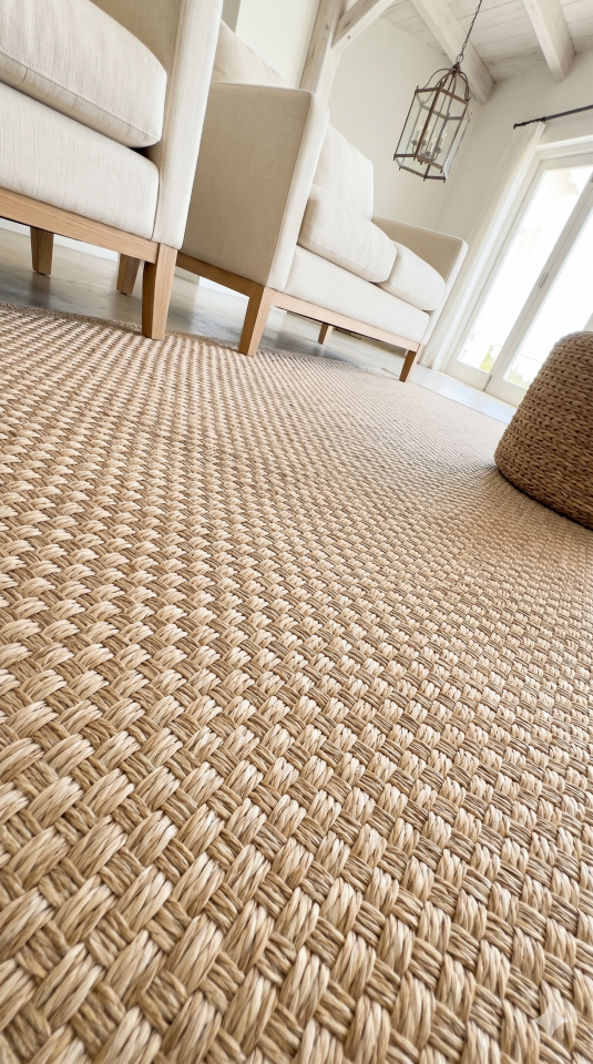 MERİNOS HALI SİSAL SERİSİ SİSAL HALI YÜKSEK KALİTE DOKUMA ÇOK DAYANIKLI TOZ TÜY YAPMAZ PRATİK HALI79272 70