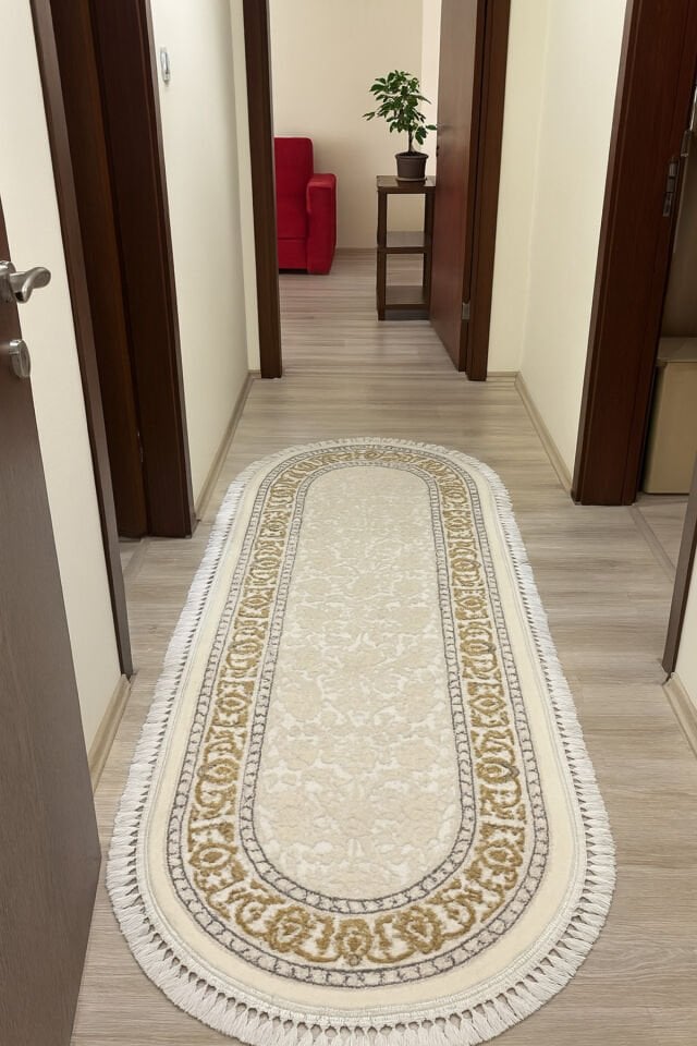 HERA SIK DOKUMA AKRİLİK OVAL HALI