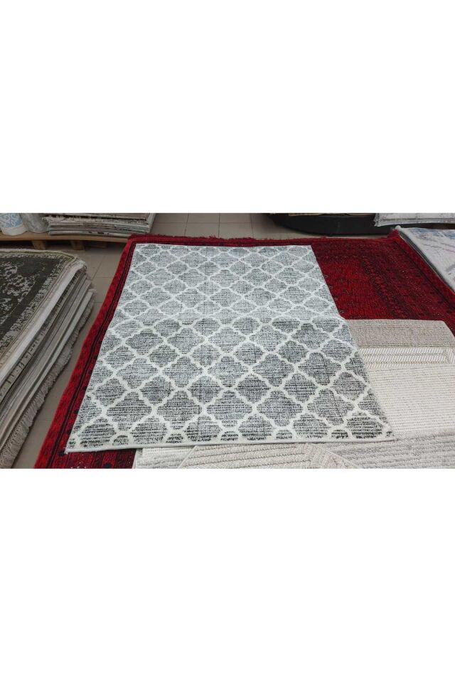 STEP SIK DOKUMA KALIN TOZ TÜY YAPMAYAN HALI YOLLUK Si̇yah - 80 X 500