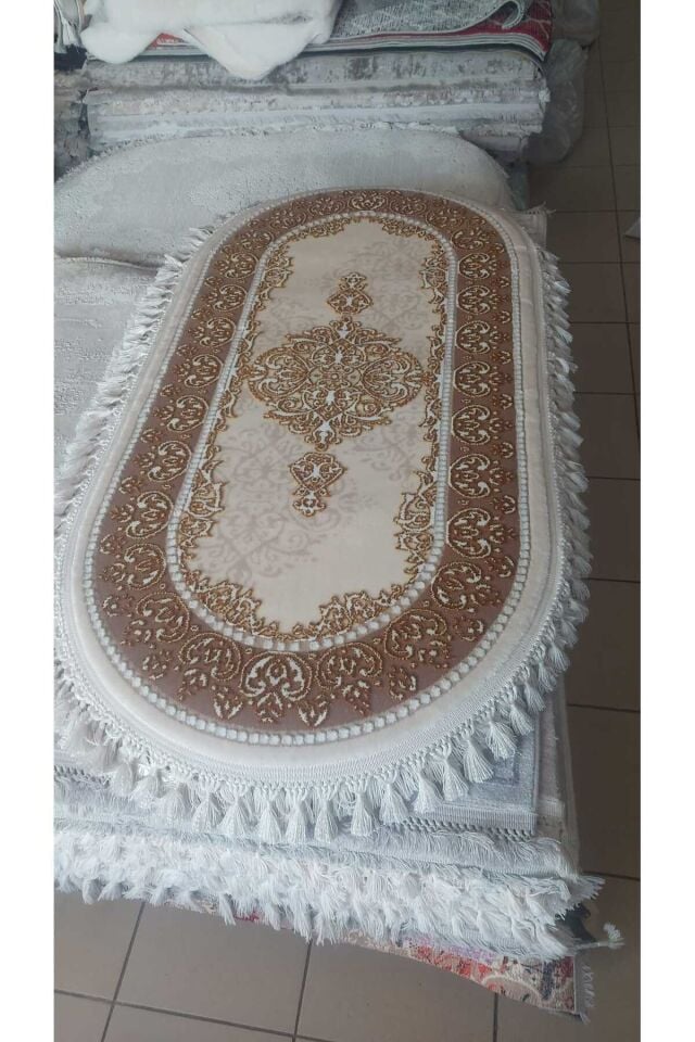 HERA SIK DOKUMA AKRİLİK OVAL HALI