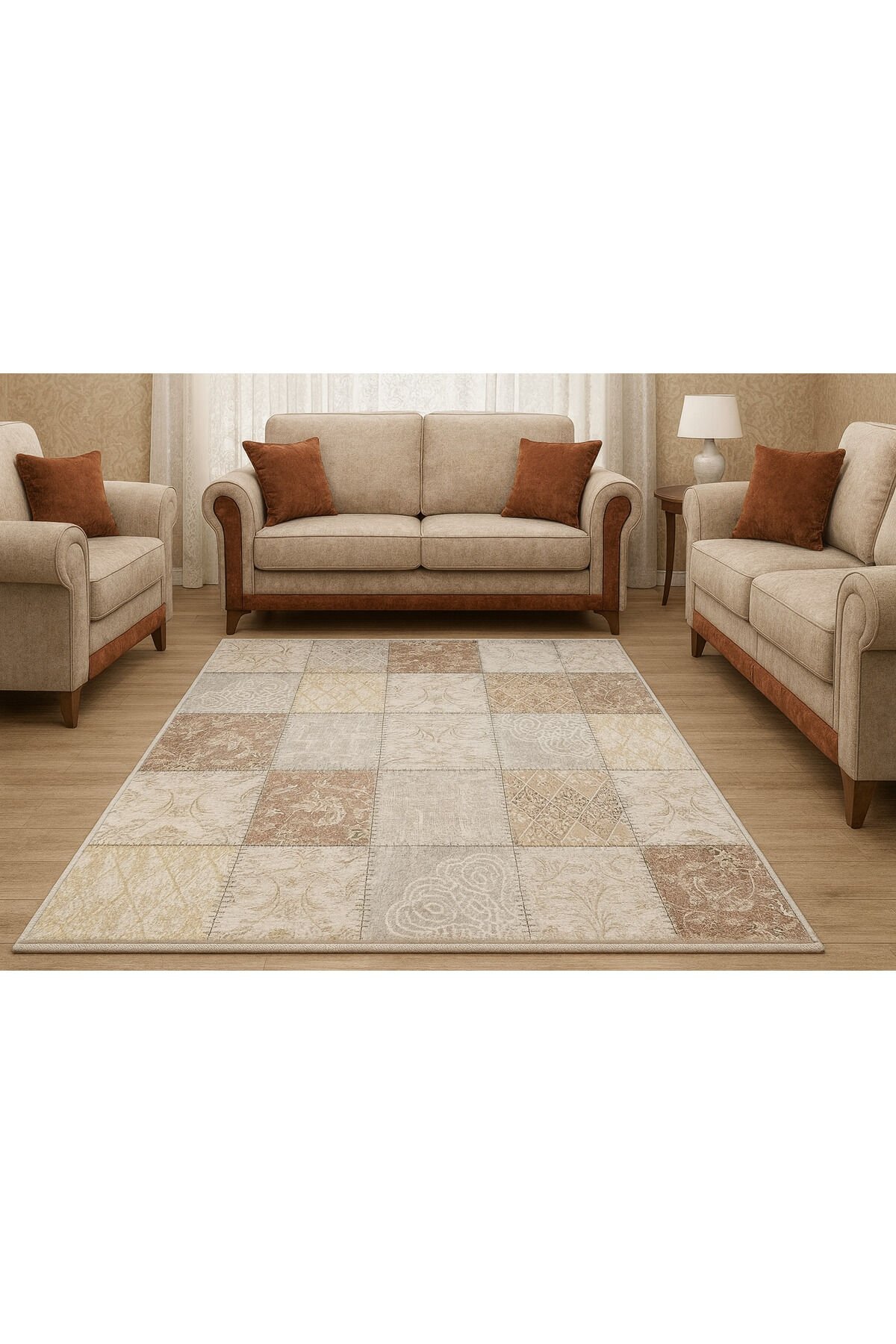 ALYA SIK DOKUMA ORTA KALINLIKTA AKRİLİK HALI