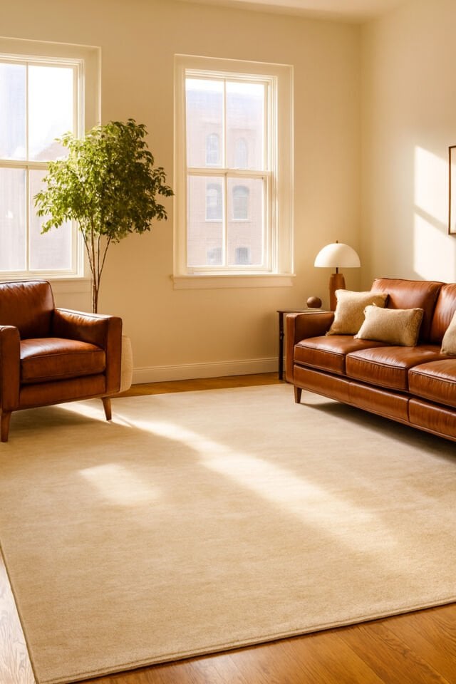 Apex Platin Yüksek Kalite Ipek Bambu Parıltılı Düz Renk Halı Premium Salon Halısı