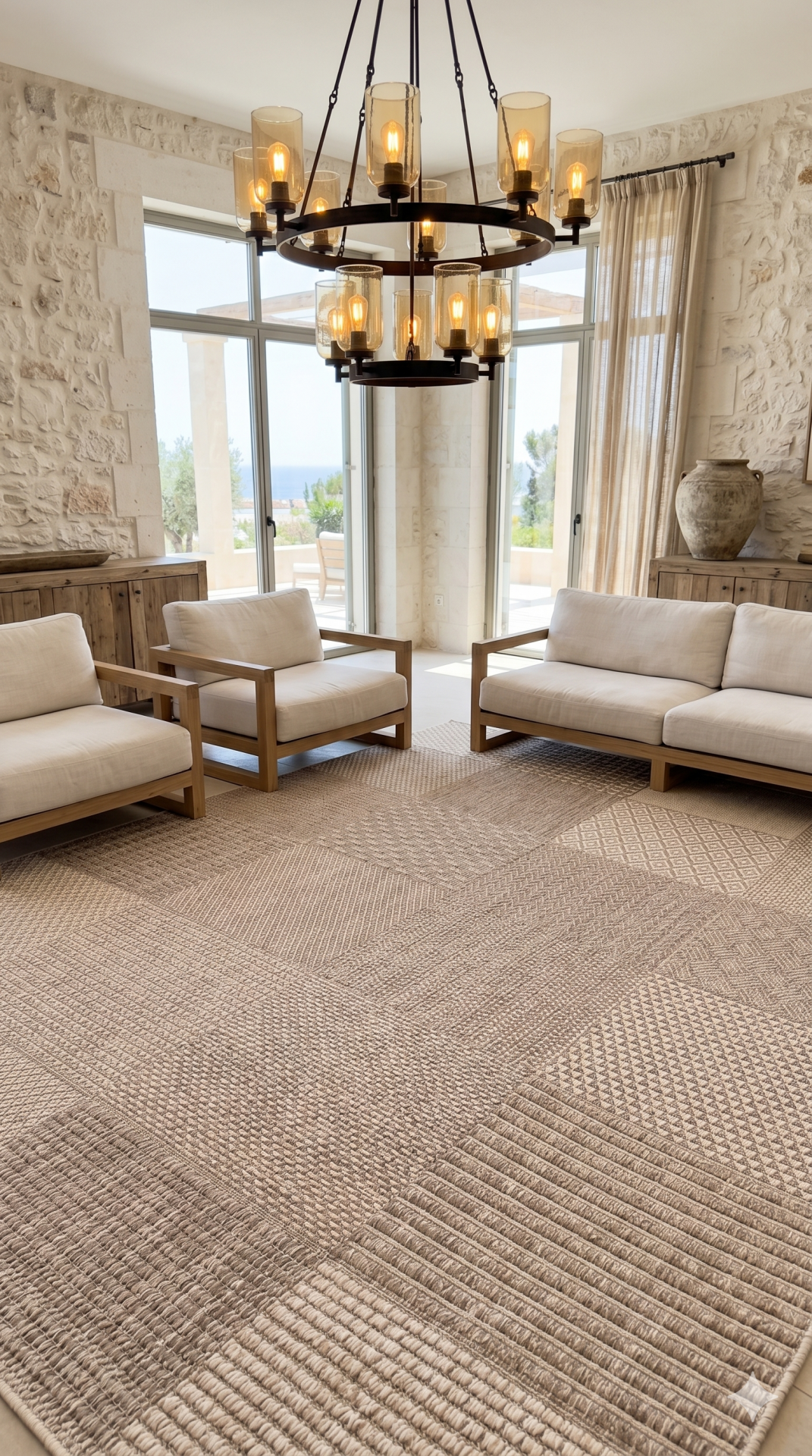 MERİNOS HALI SİSAL SERİSİ SİSAL HALI YÜKSEK KALİTE DOKUMA ÇOK DAYANIKLI TOZ TÜY YAPMAZ PRATİK HALI7927 70