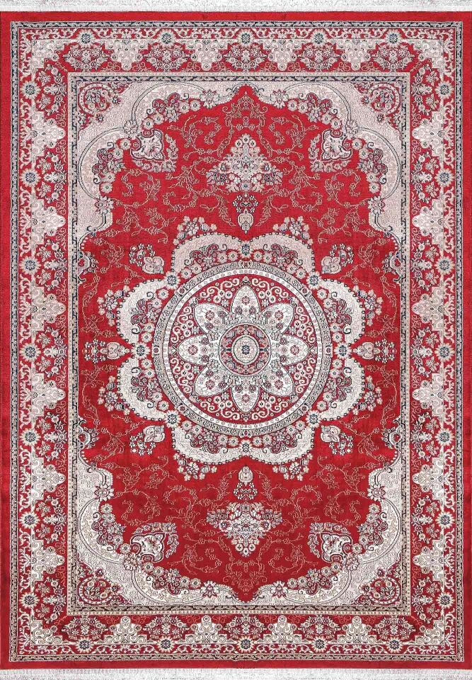 HANEDAN SIK DOKUMA İPEK AKRİLİK PARILTILI TÜY VERMEYEN YÜKSEK KALİTE SALON HALISI ORTA KALINLIKTADIR