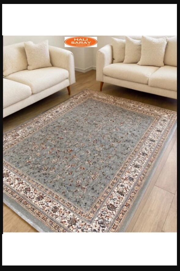 HANEDAN SIK DOKUMA  İPEK AKRİLİK PARILTILI TÜY VERMEYEN YÜKSEK KALİTE SALON HALISI ORTA KALINLIK