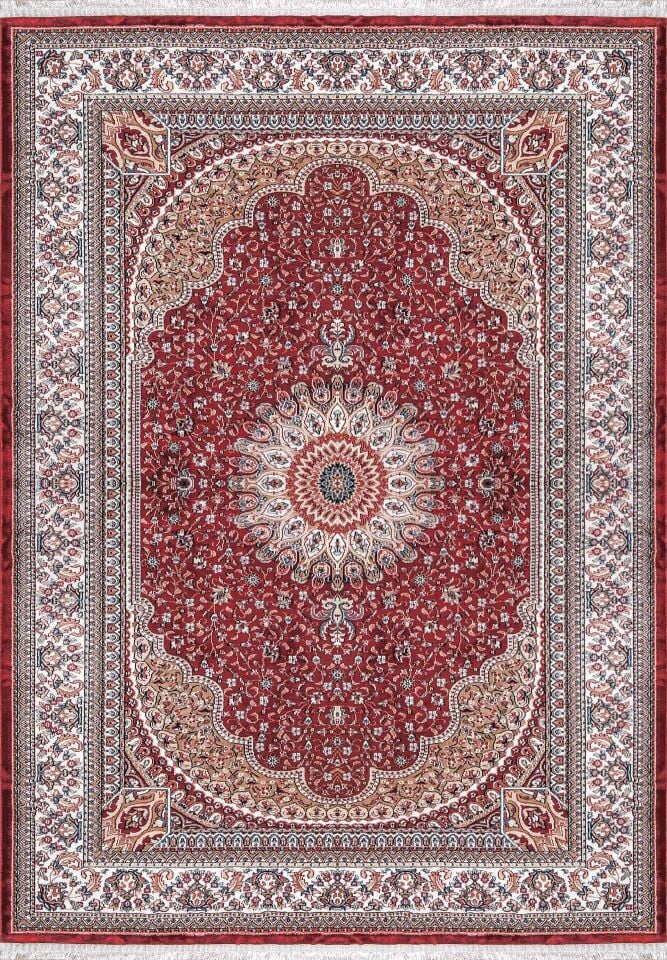 HANEDAN SIK DOKUMA İPEK AKRİLİK PARILTILI TÜY VERMEYEN YÜKSEK KALİTE SALON HALISI ORTA KALINLIKTADIR