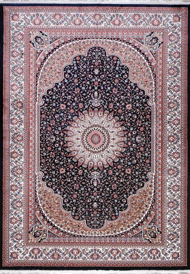 HANEDAN SIK DOKUMA İPEK AKRİLİK PARILTILI TÜY VERMEYEN YÜKSEK KALİTE SALON HALISI ORTA KALINLIKTADIR