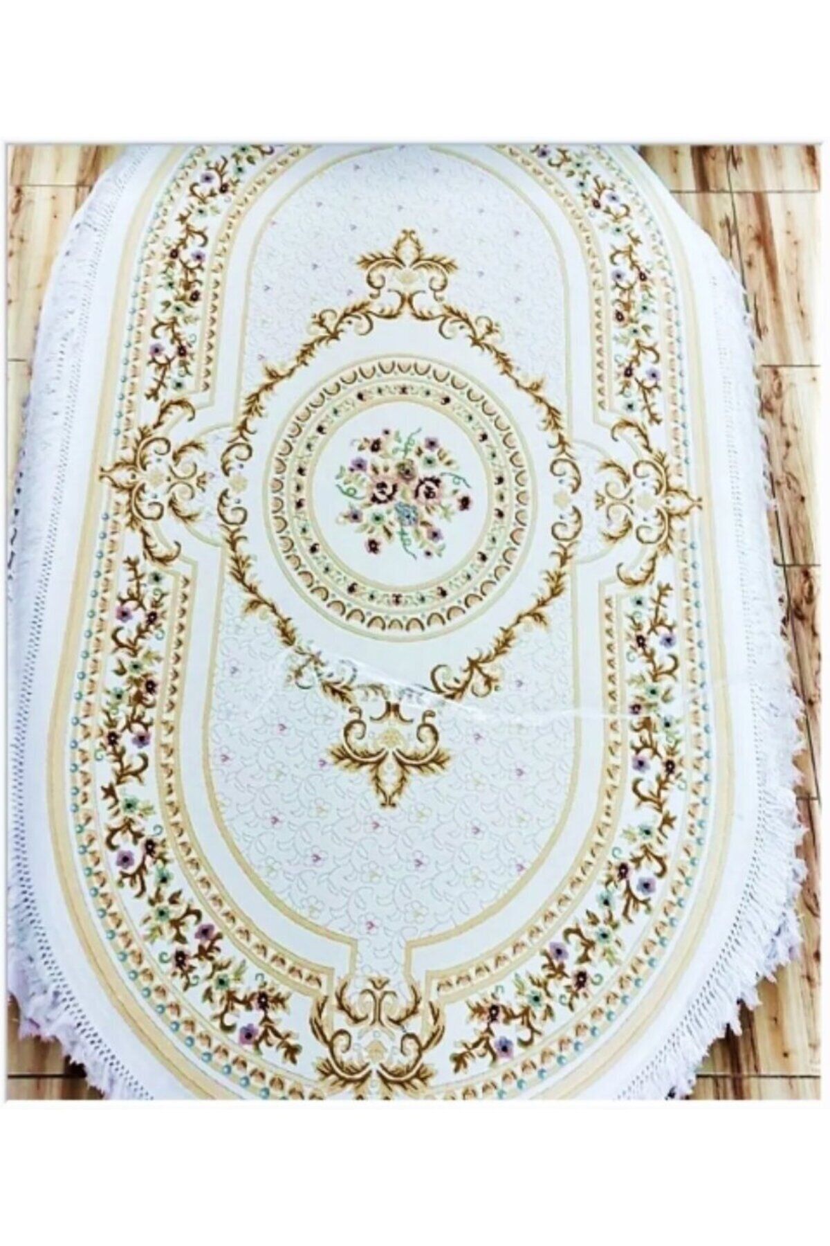 DALYA SIK DOKUMA KALIN YUVARLAK HALILAR Sari - 120 X 180