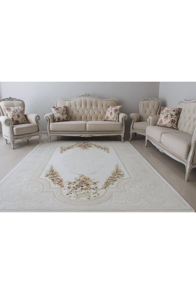 HALI SARAY ZİRVE SIK DOKUMA KALIN AKRİLİK SÜPER SALON HALISI