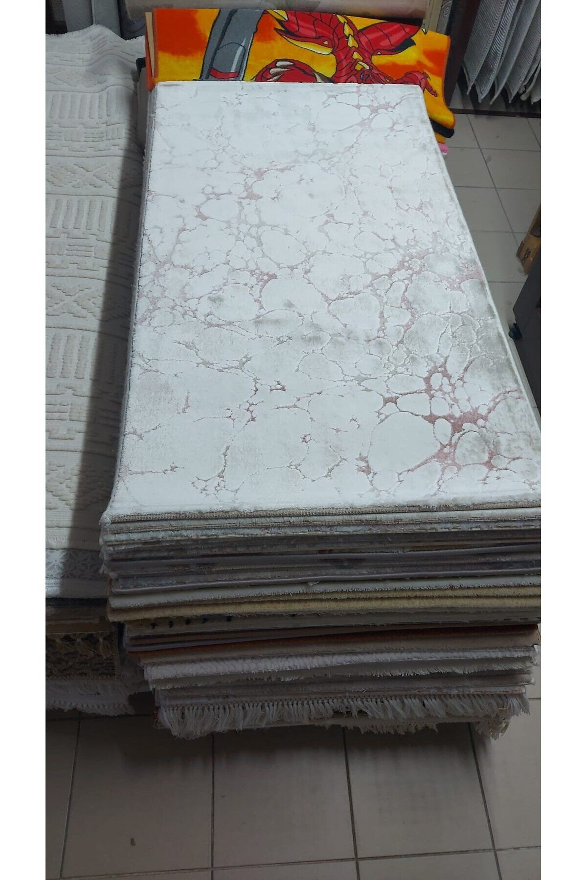 SIK DOKUMA KALIN HALILAR SEÇ BEĞEN AL TEK EBAT TEK FİYAT Gri̇ - 80 X 150