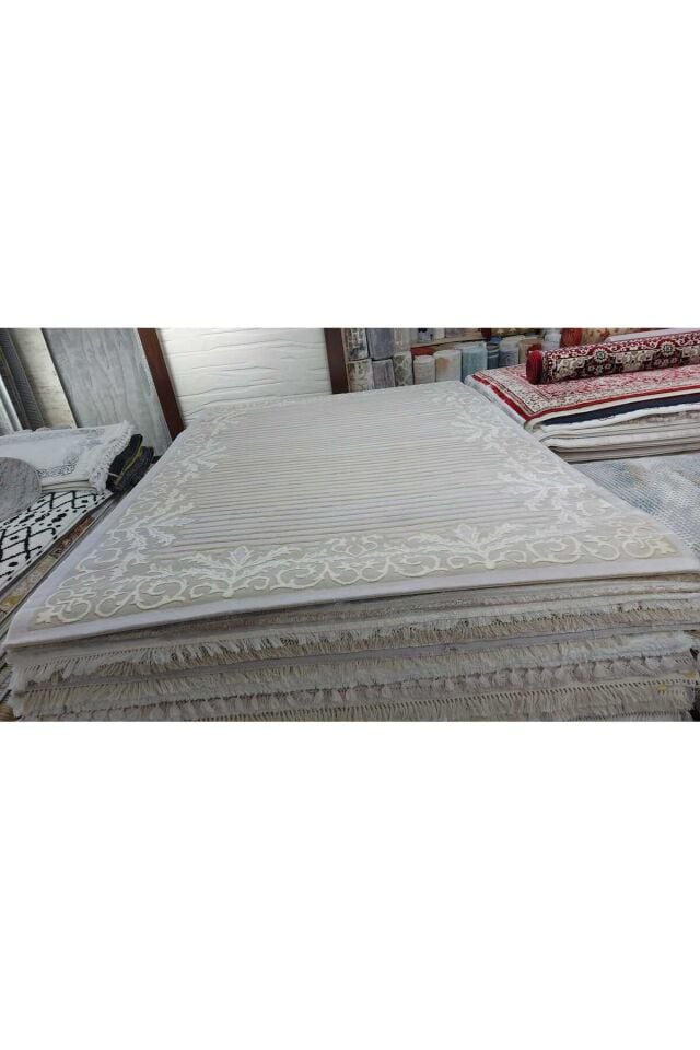 ŞİRAZ SIK DOKUMA AKRİLİK TEMİZLİĞİ KOLAY PARILTILI SALON HALISI 6m2