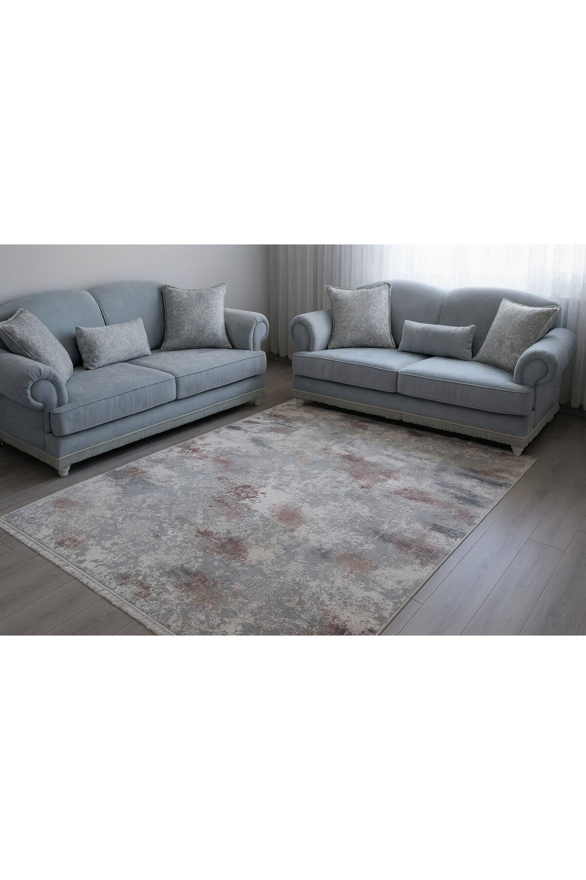 HALI SARAY SIK DOKUMA ORTA KALINLIKTA TOZ YAPMAYAN AKRİLİK HALI Multi̇ - 160 X 230